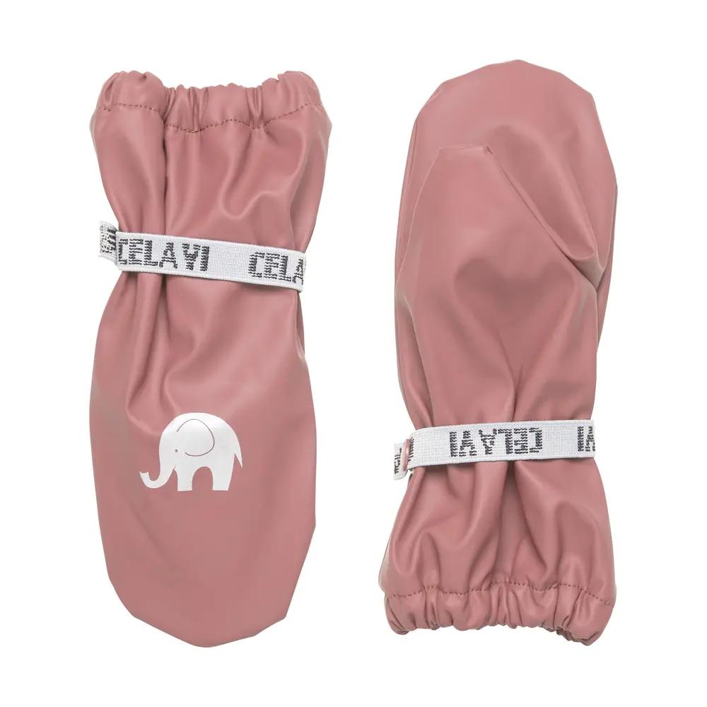 Vadderade PU-vantar - Burlwood - 0-2 ÅR | Barnkläder - Mössor, vantar och tossor | BabyMode