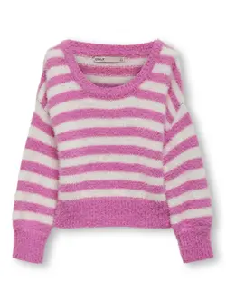 Newpiumo långärmad pullover - Super pink | Kläder - Toppar - Koftor, västar & tröjor | BabyMode