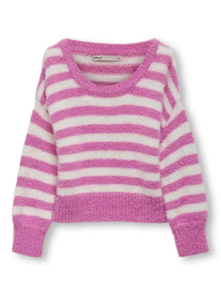 Newpiumo långärmad pullover - Super pink - 98 | Barnkläder - Toppar - Koftor, västar & tröjor | BabyMode