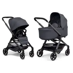 Hub2 Duovagn - stone grey | Barnvagnar | BabyMode