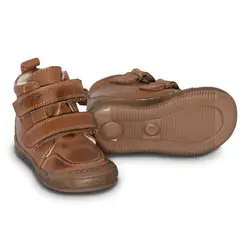 Fodrade Sneakers - Dark Caramel | Kläder - Barnskor - Stövlar | BabyMode