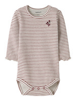 Bripa Långärmad Body - Oxblood Red