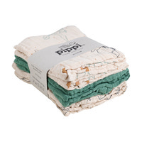 Muslinfilt 6-pack - Deep Lichen Green