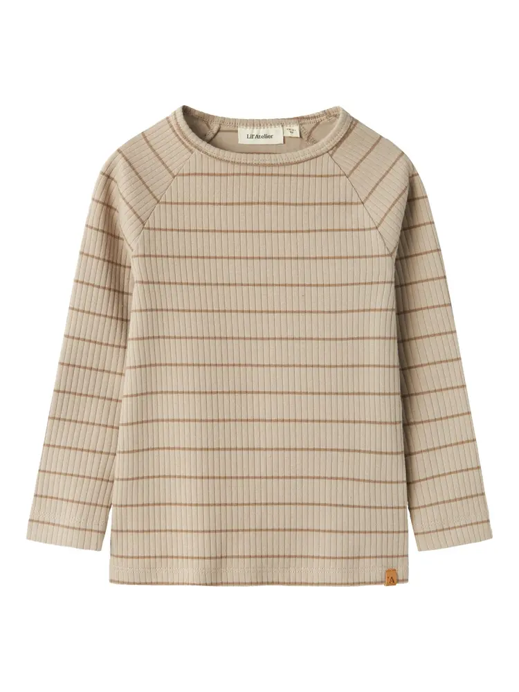 Långärmad Tröja Kail Slim - Cashemere - 98 | Barnkläder - Toppar - Blusar | BabyMode