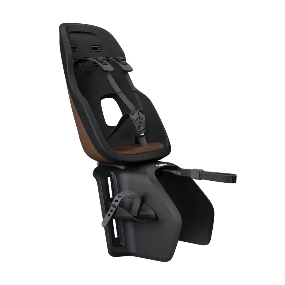 Thule Yepp Nexxt 2 Maxi Rack Mount Cykelsits - Brown | Baby & Barn - Barnsäkerhet - Cykelstolar & hjälmar | BabyMode