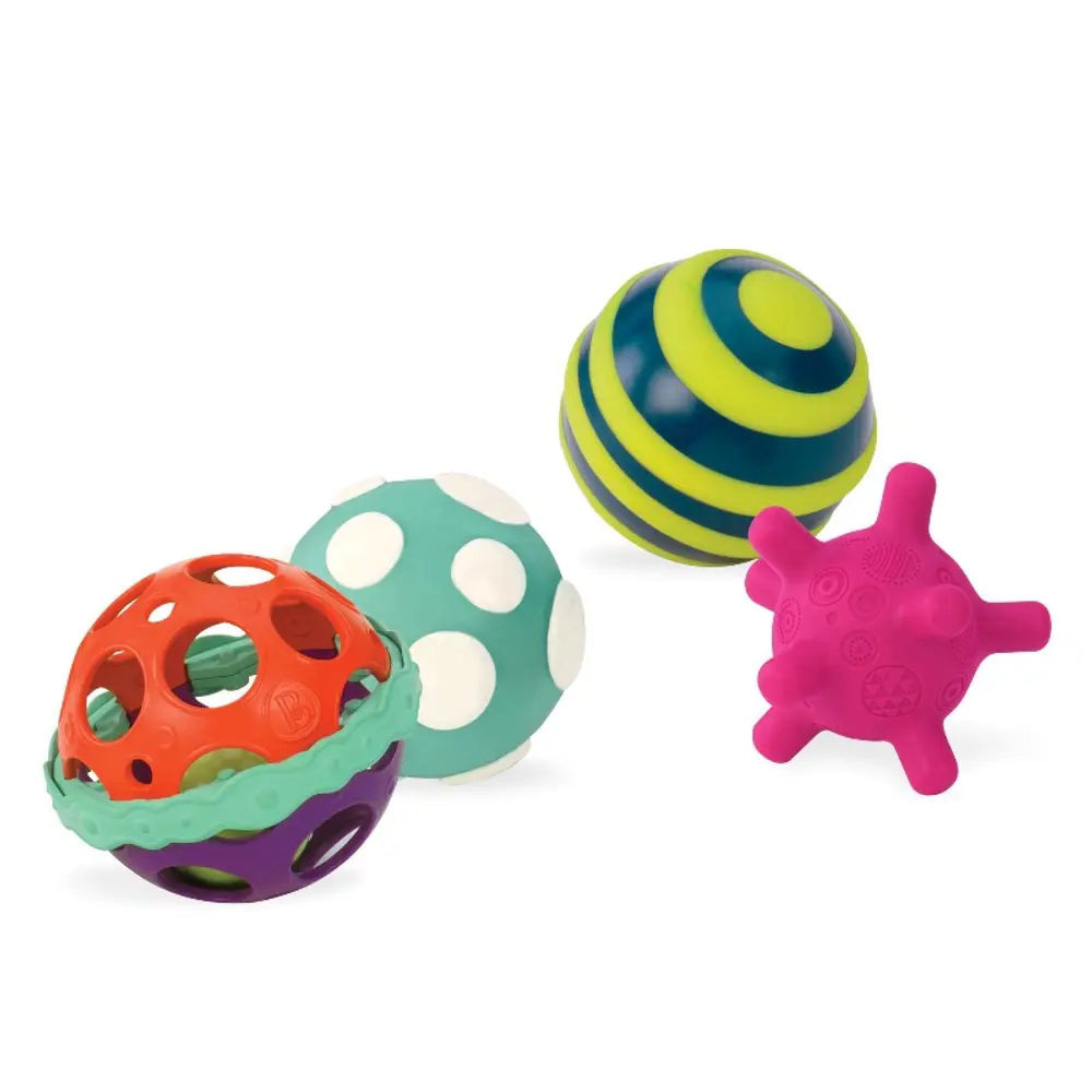 Ball-a-balloos, boldsæt | Leksaker - Babyleksaker - Aktivitetsbollar | BabyMode