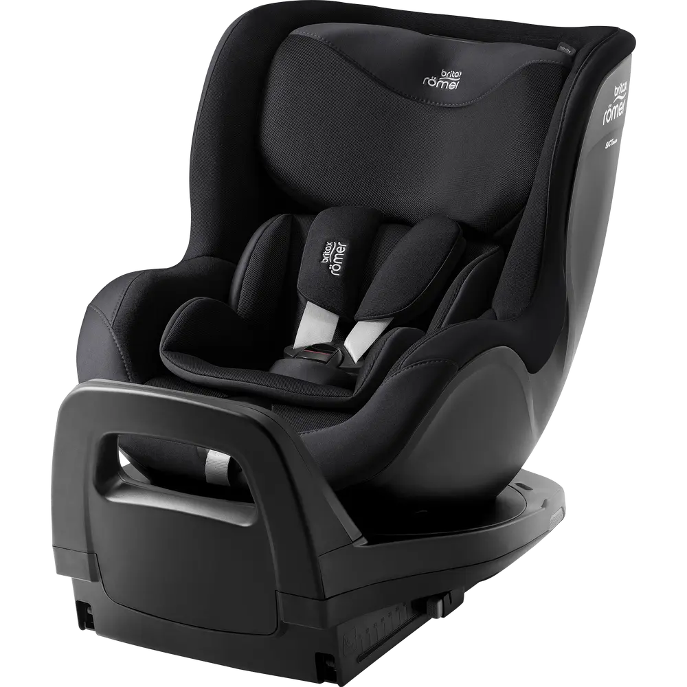 Britax Römer Dualfix Pro M Style Bilbarnstol - Carbon Black | Bilbarnstolar - Bakåtvända bilbarnstolar 9-36 Kg - Bakåtvända bilbarnstolar upp till 23 kg | BabyMode