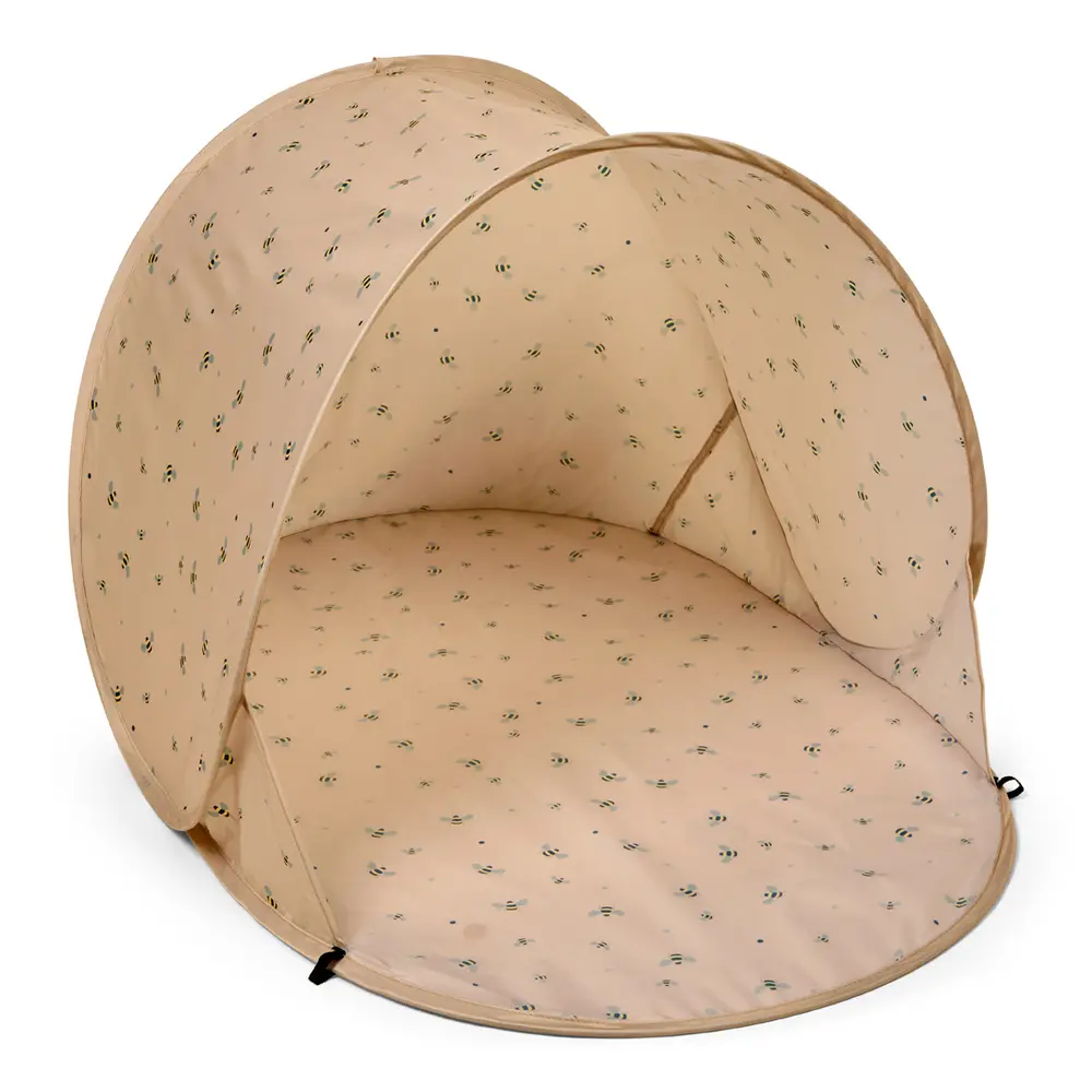 Strandtält Sleep - Pop Up - Honeybee Happy | Leksaker - Utomhuslek - UV-tält | BabyMode