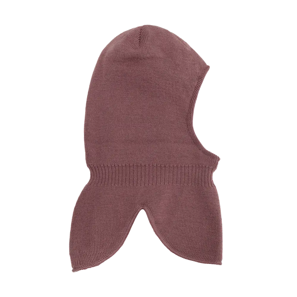 Minymo Stickad Balaclava - Rose Taupe - 54