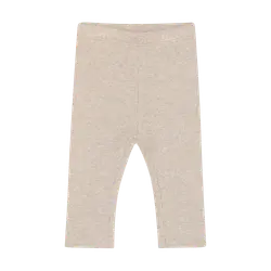 Leggings Melange Rib - Pure Cashmere Melange | Kläder - Underdelar - Leggings | BabyMode