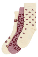 Strumpor Bambu 3-pack - Anemone