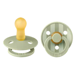 Napp Colour 2-pack Pin Latex 6-18 mån - Chapel Sage Mix | Baby & Barn - Sköta - Nappar | BabyMode