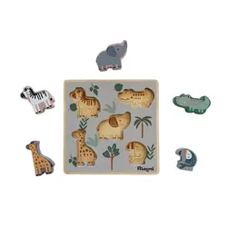 Montessori djurpussel | Leksaker - Spel & pussel - Pussel | BabyMode