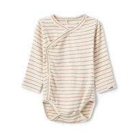 Kaya Långärmad Body - Rose stripe