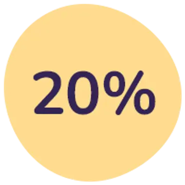 20%