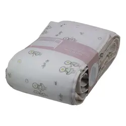 Spjälskydd Beskow Blomsterfesten Sand | Barnrum - Textilier - Spjälsängsskydd | BabyMode