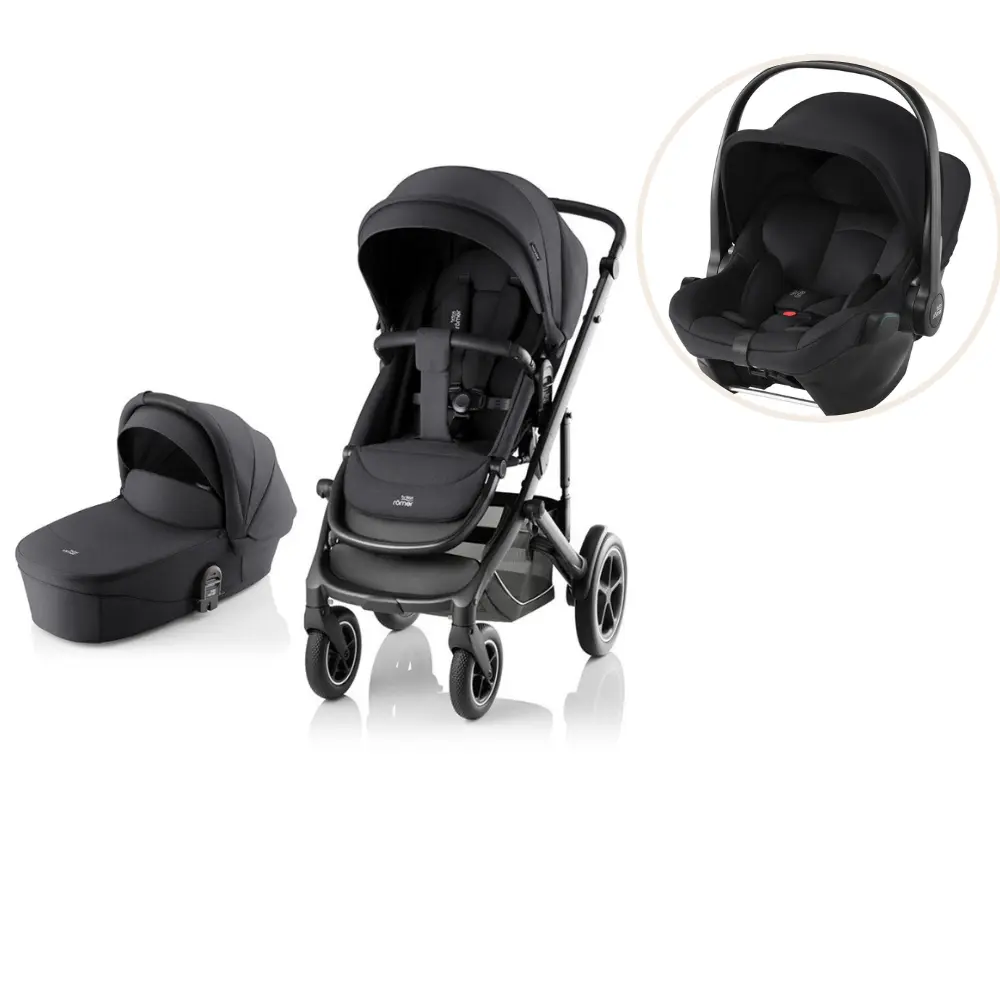 Britax Smile 5Z sittvagn, carbon black STYLE