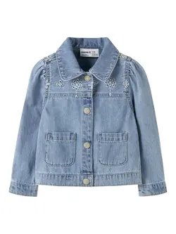Harper Denim Jacka - Light Blue Denim | Barnkläder - Ytterplagg - Vår/Höstjackor | BabyMode
