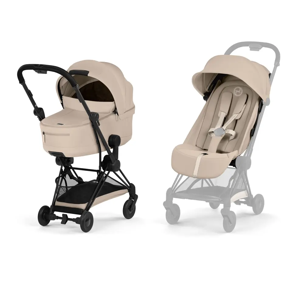 Cybex Coya 2026 Duovagn Matt Black/Cozy Beige