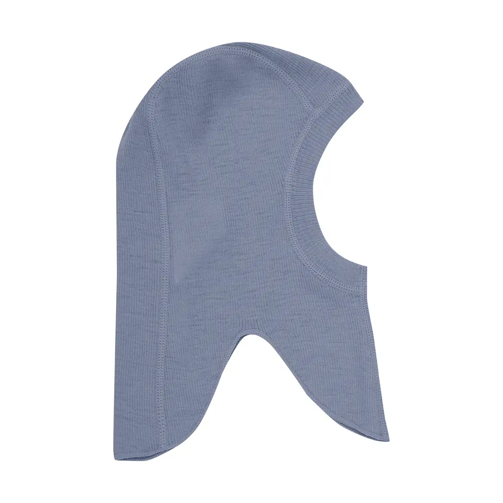 Balaclava Ull Solid - Folkstone Gray Melange - 90 | Barnkläder - Ull - Ullmössor, ullvantar och ulltossor | BabyMode