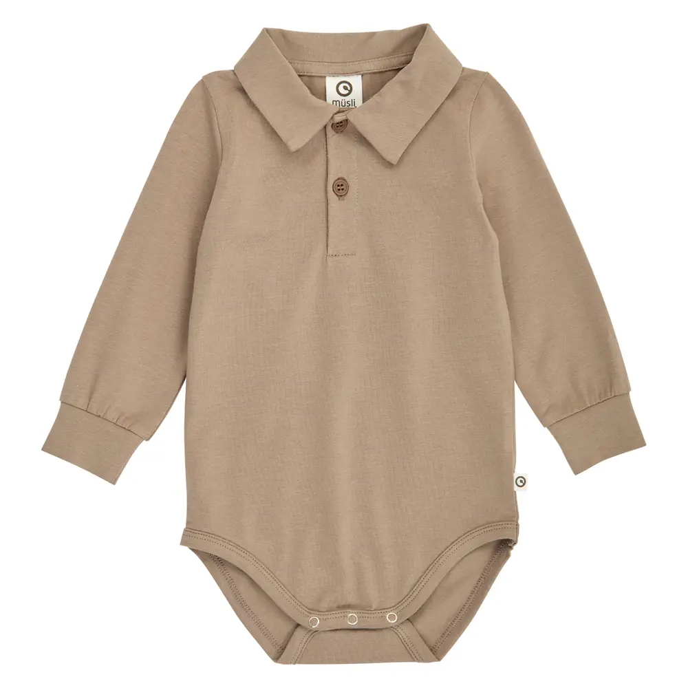 Müsli Cozy Me Tröja Body - Walnut - 92