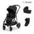Cybex e-Gazelle Syskonvagn - Moon Black