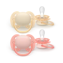 Ultra Soft napp, 0–6 m, gul/orange | Baby & Barn - Sköta - Nappar | BabyMode