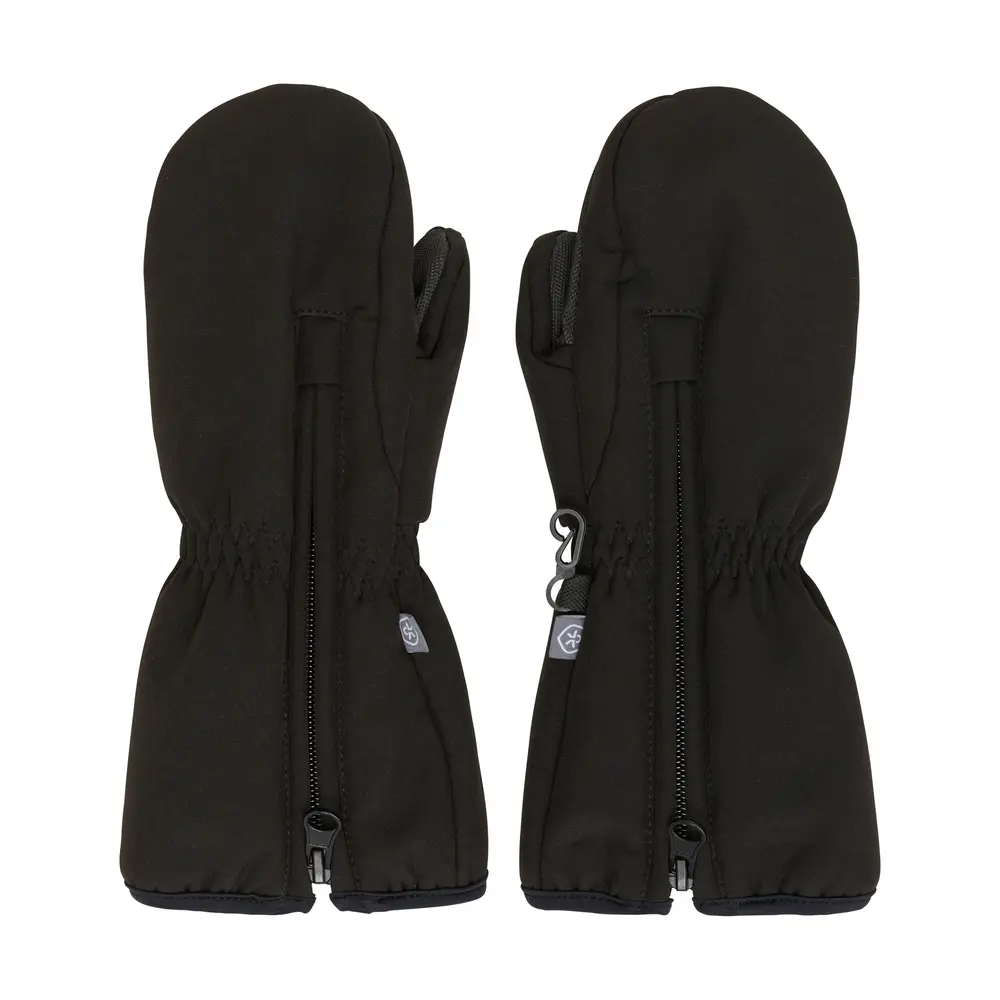 Vantar Softshell - Black - 2-4 ÅR | Barnkläder - Mössor, vantar och tossor - Vantar & handskar - Vattentäta vantar & handskar | BabyMode