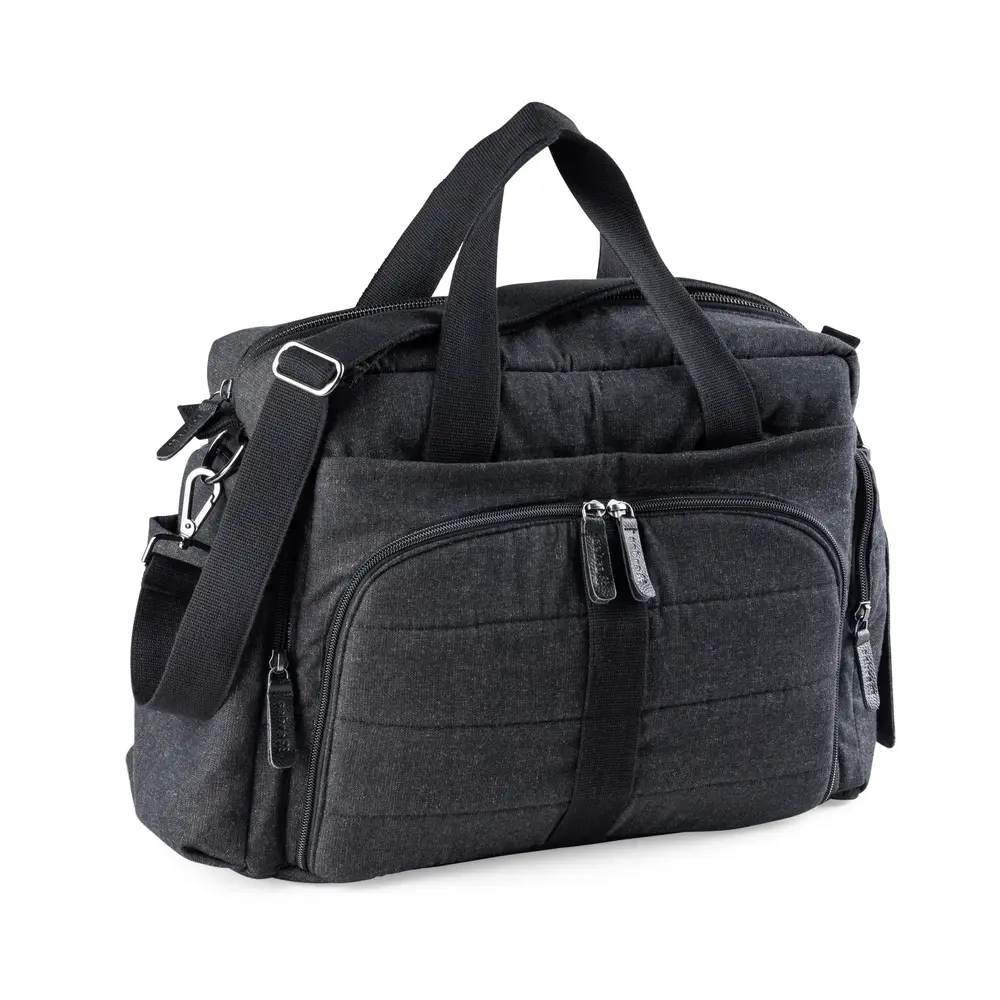 Sebra On-The-Go Skötväska - Dark Grey Melange