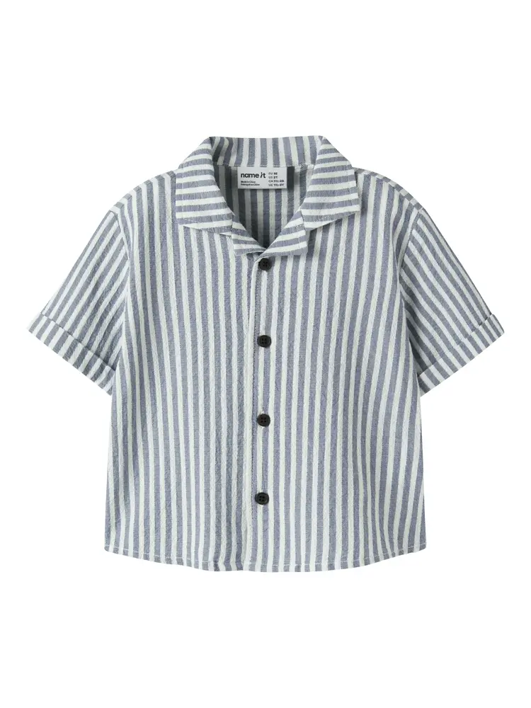 Fedenis Skjorta - Vintage Indigo - 104 | Barnkläder - Toppar - Skjortor - Skjortor | BabyMode