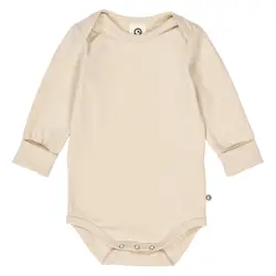 Långärmad Body Cozy Me - Oak | Kläder - Bodys & overaller - Långärmad body | BabyMode