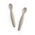 Lång Sked Silikon 2-pack - Jetty Beige
