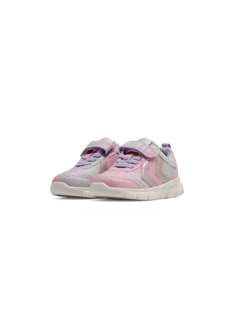 Crosslite glitter infant - Multi colour pink - 24 | Barnskor - Sneakers - Sneakers med kardborre | BabyMode